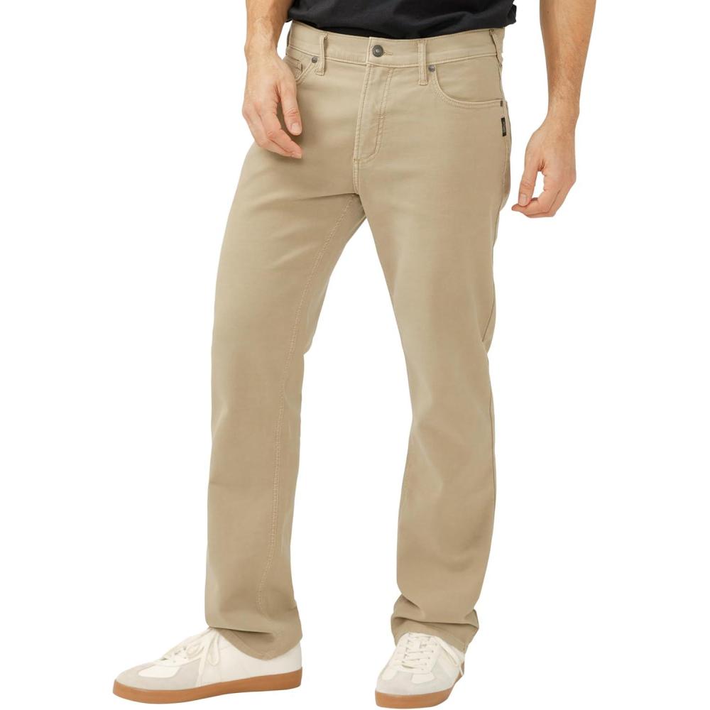 image:imageSilver Jeans Co Mens Grayson Classic Fit Straight Leg Jeans LegacyKnit Flex Wash Kts668