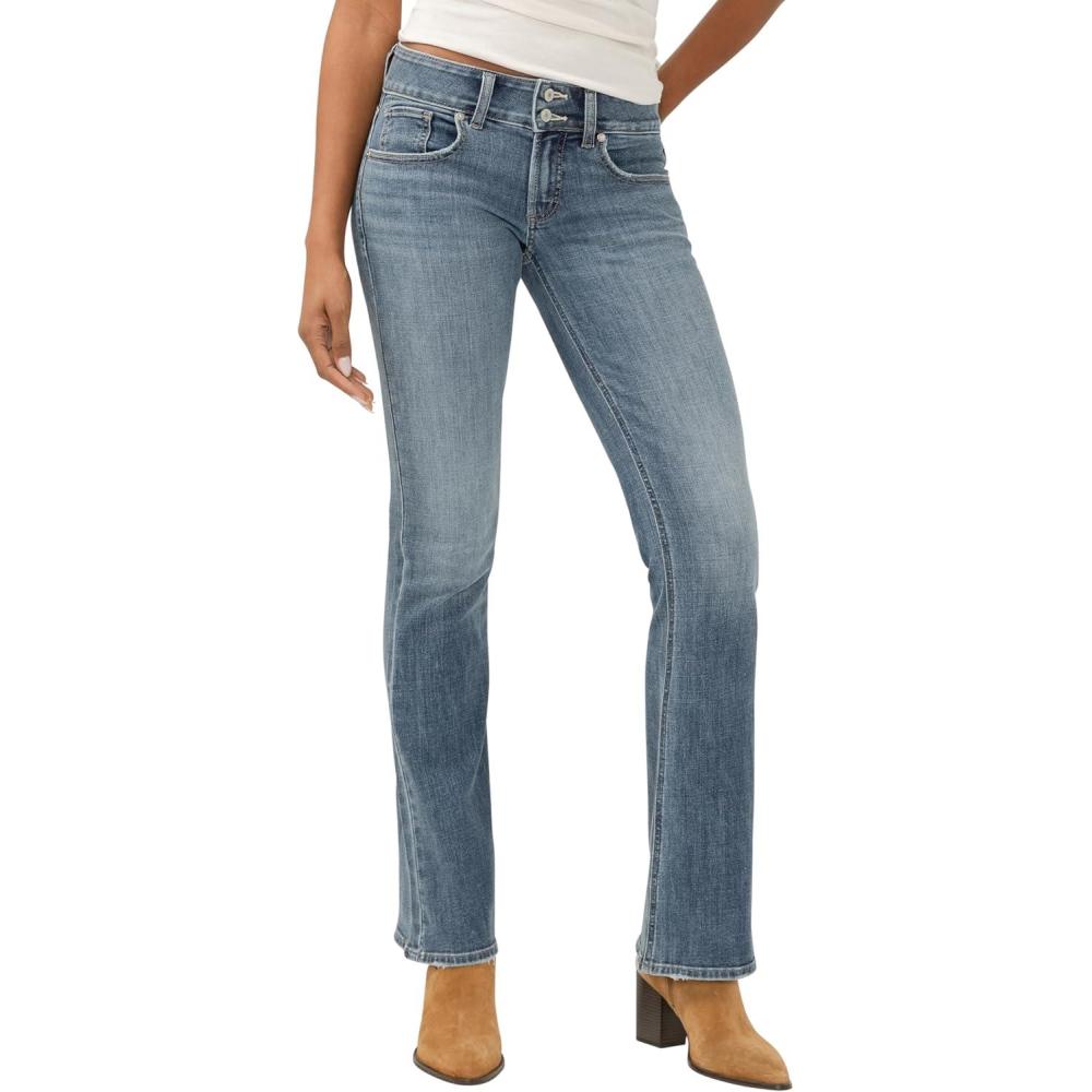 image:imageSilver Jeans Co Womens Britt Low Rise Curvy Fit Bootcut JeansLuxe Stretch Synth