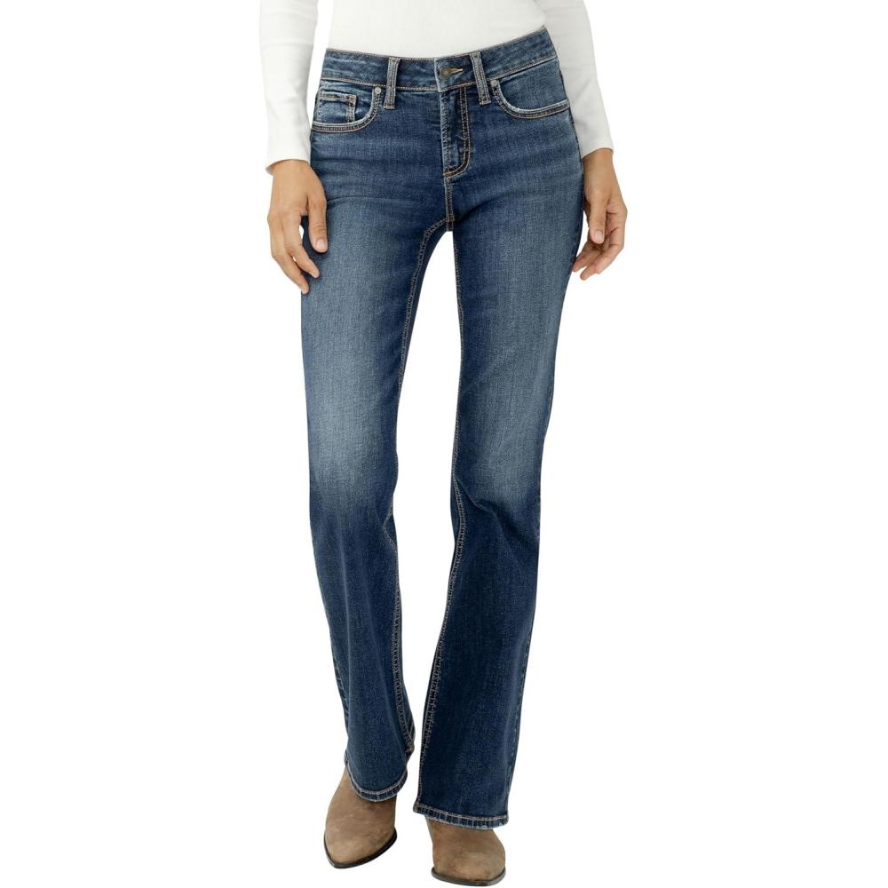 image:imageSilver Jeans Co Womens Suki Mid Rise Curvy Fit Bootcut JeansGeorgia