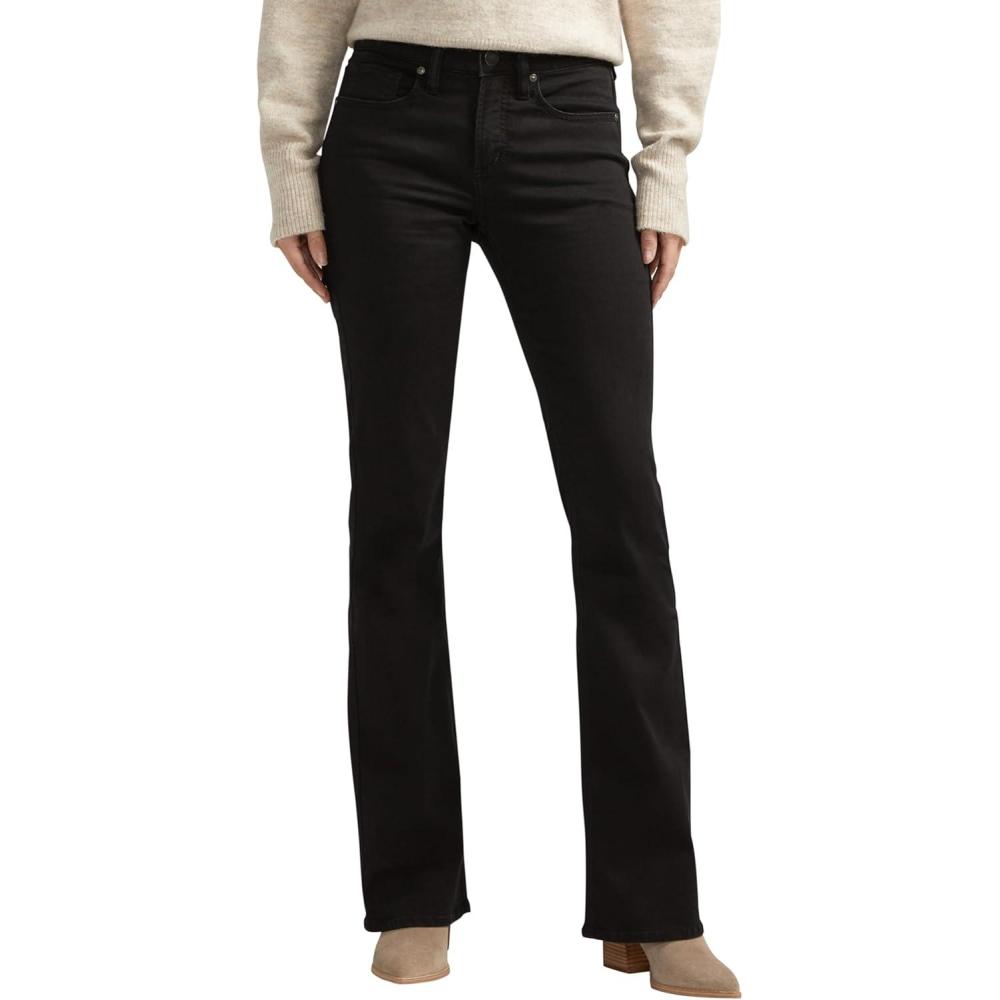 image:imageSilver Jeans Co Womens Suki Mid Rise Curvy Fit Bootcut JeansLuxe Stretch Black