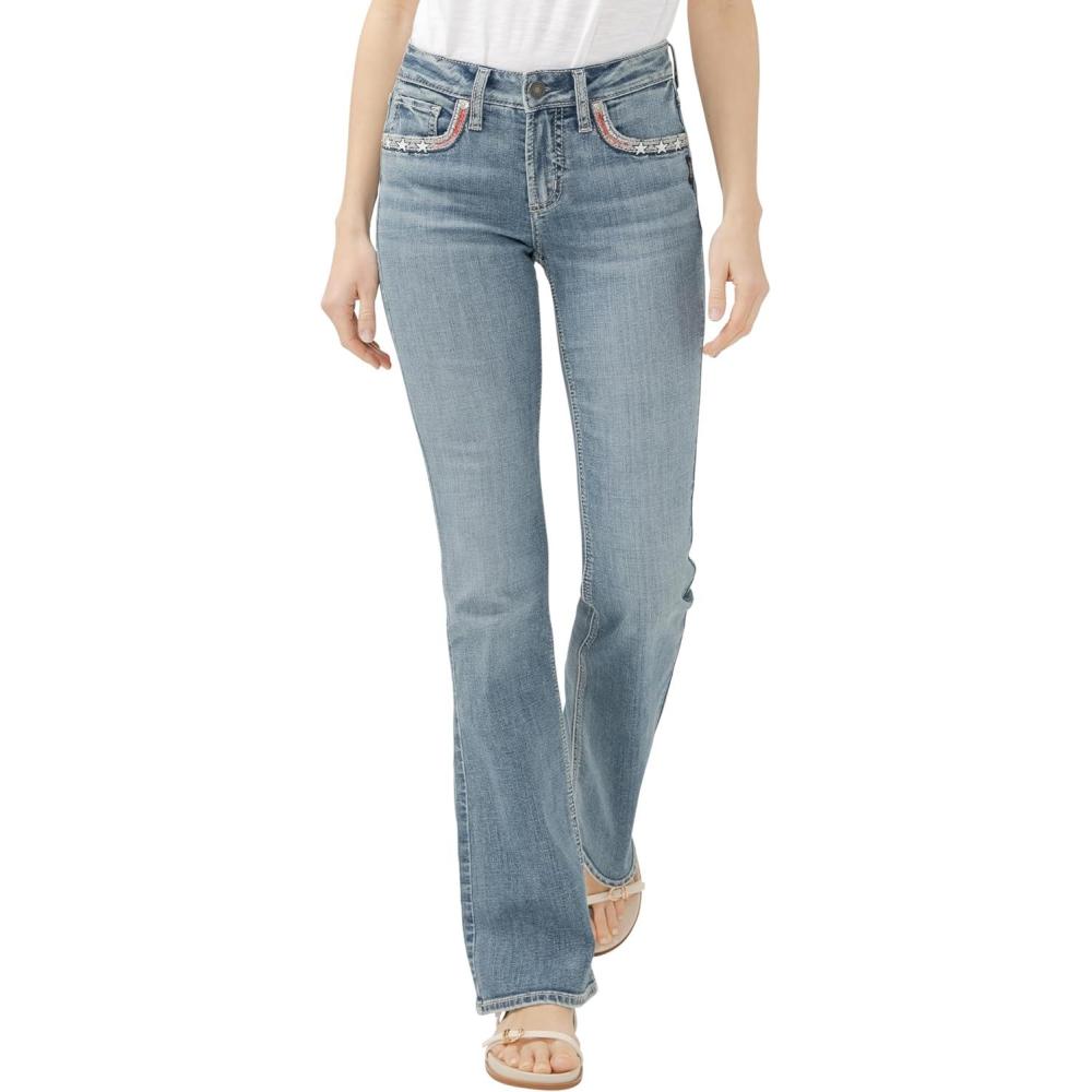 image:imageSilver Jeans Co Womens Suki Mid Rise Curvy Fit Bootcut JeansLuxe Stretch Freedom