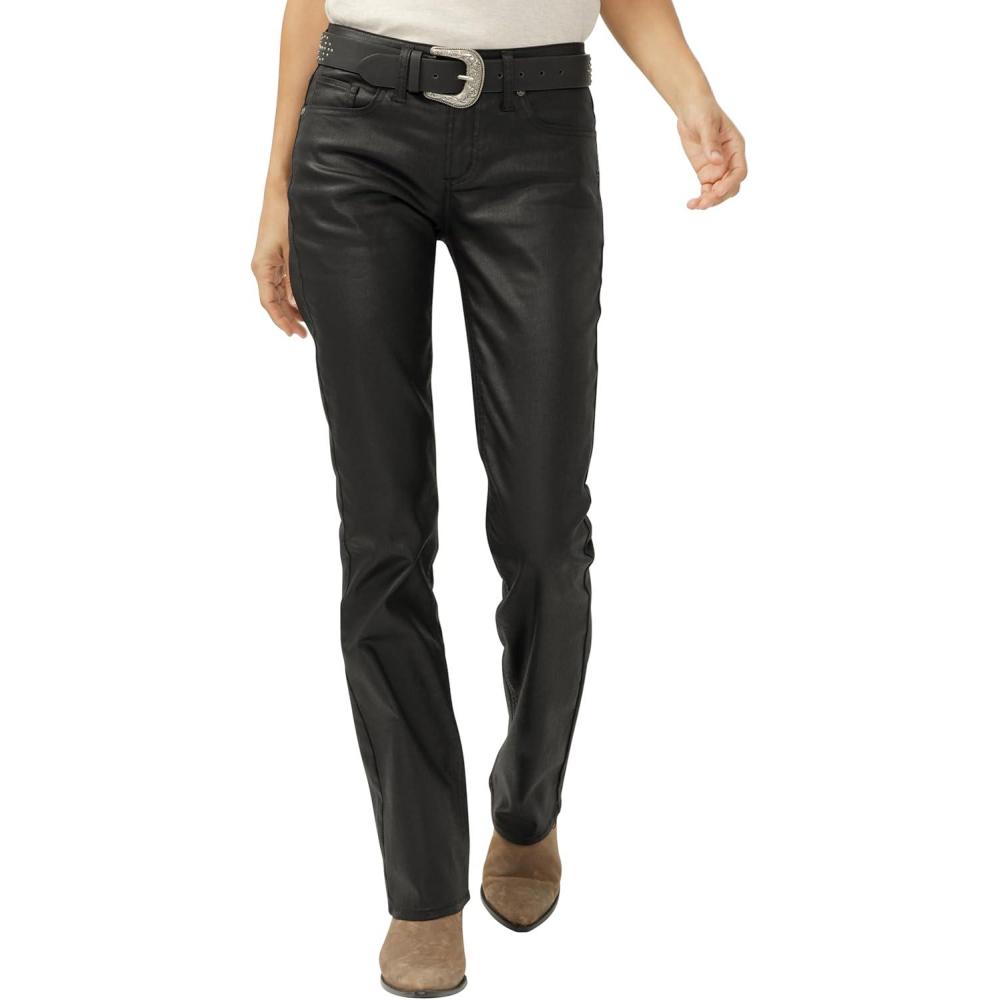 image:imageSilver Jeans Co Womens Suki Mid Rise Curvy Fit Slim Bootcut JeansCoated Black