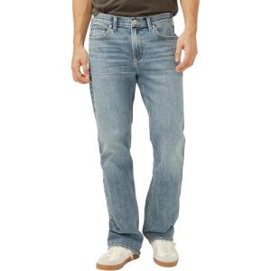 Silver Jeans Co. Men’s Craig Classic Fit Bootcut Jeans(Dark Wash Ead364)