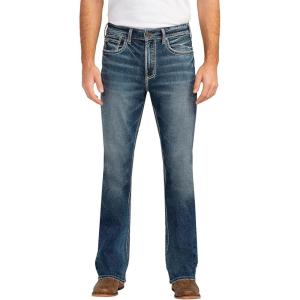 Silver Jeans Co. Men’s Craig Classic Fit Bootcut Jeans(Dark Wash Eae383)