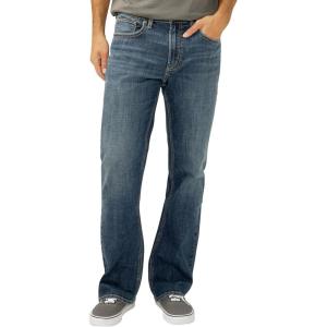 Silver Jeans Co. Men’s Craig Classic Fit Bootcut Jeans(Dark Wash Fcs302)