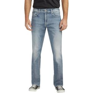 Silver Jeans Co. Men’s Grayson Classic Fit Straight Leg Jeans(Med Wash Eae243)