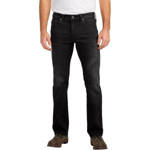 Silver Jeans Co. Mens Jace Slim Fit Bootcut Jeans(Dark Wash 0ab547)