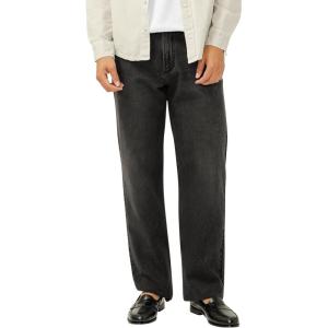 Silver Jeans Co. Mens Relaxed Fit Straight Leg Jeans(Dark Wash Adb551)
