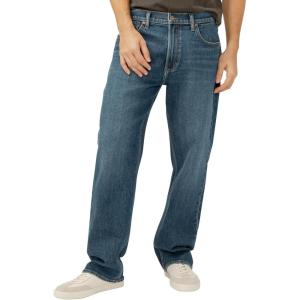 Silver Jeans Co. Mens Relaxed Fit Straight Leg Jeans(Dark Wash Agr353)