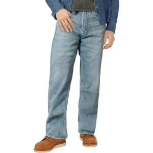 Silver Jeans Co. Mens Relaxed Fit Straight Leg Jeans(Low Fi)