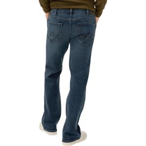 Silver Jeans Co. Mens Zac Relaxed Fit Straight Leg Jeans(Saddle)
