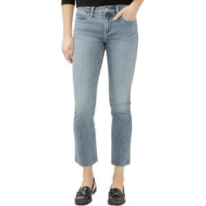 Silver Jeans Co. Women’s Elyse Mid Rise Straight Leg Jeans(Melville)