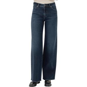 Silver Jeans Co. Womens Isbister High Rise Wide Leg Jeans(Bijou)