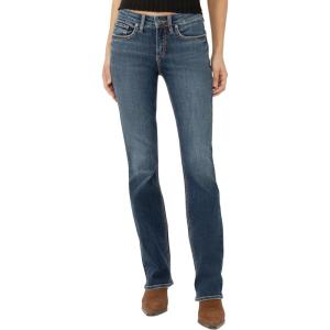 Silver Jeans Co. Women’s Suki Mid Rise Slim Bootcut Jeans(Georgia)