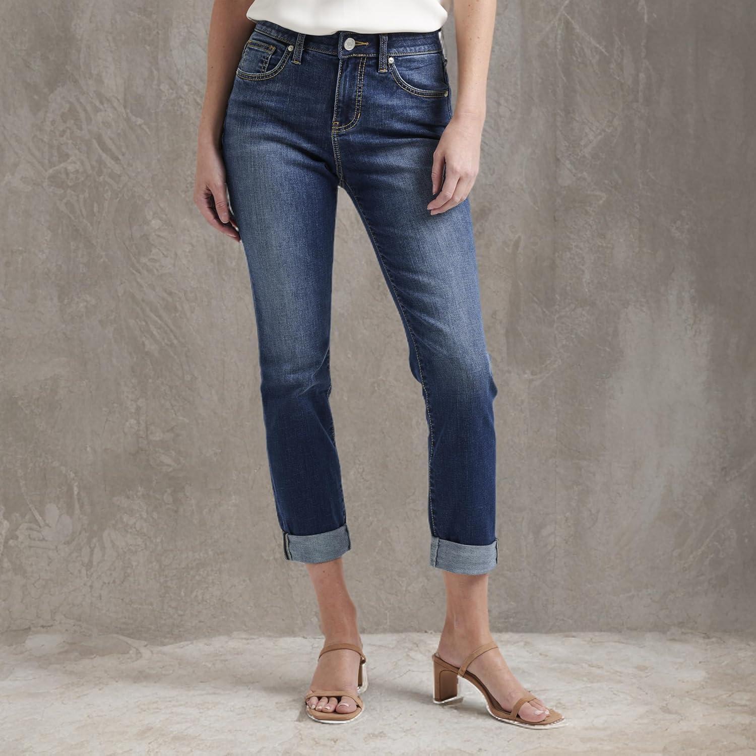 image:imageJAG Womens Carter Mid Rise Girlfriend Jeans Mid VintageNew Thorne Blue Edk318