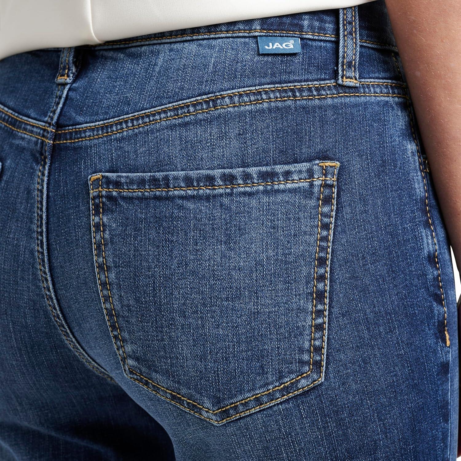 image:imageJAG Womens Carter Mid Rise Girlfriend Jeans Mid VintageNew Thorne Blue Edk318