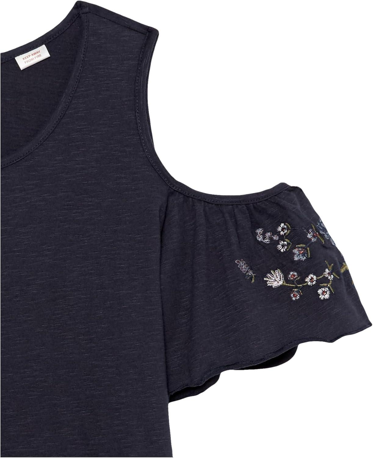 image:imageSilver Jeans Co Girls Short Sleeve Knit TopNavy