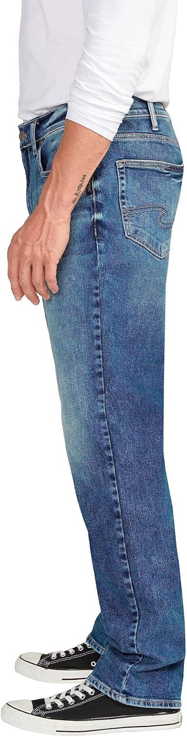 image:imageSilver Jeans Co Mens Big amp Tall Eddie Relaxed Fit Tapered Leg Jeans LegacyDark Wash Soc344
