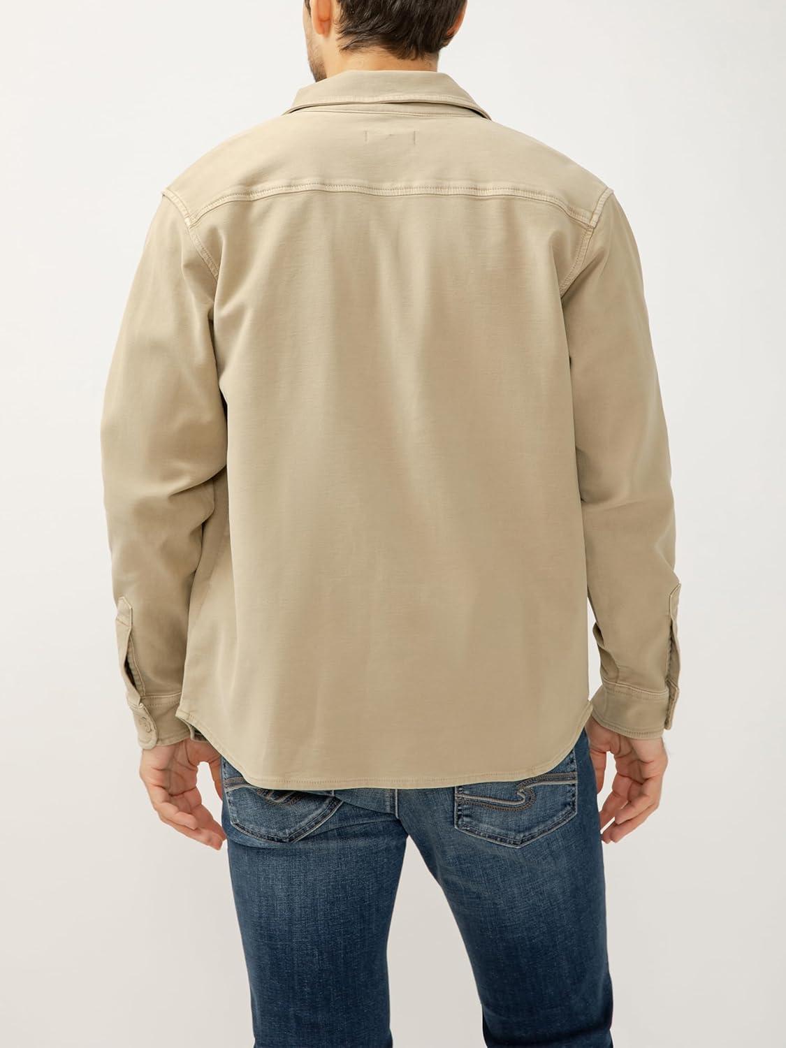 image:imageSilver Jeans Co Mens Button Up ShirtKhaki Flex