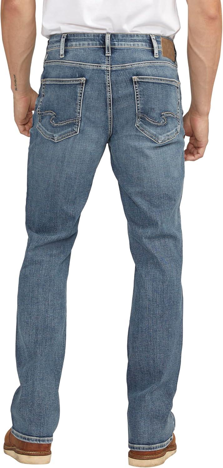 image:imageSilver Jeans Co Mens Craig Easy Fit Bootcut JeansDark Wash Sdk388