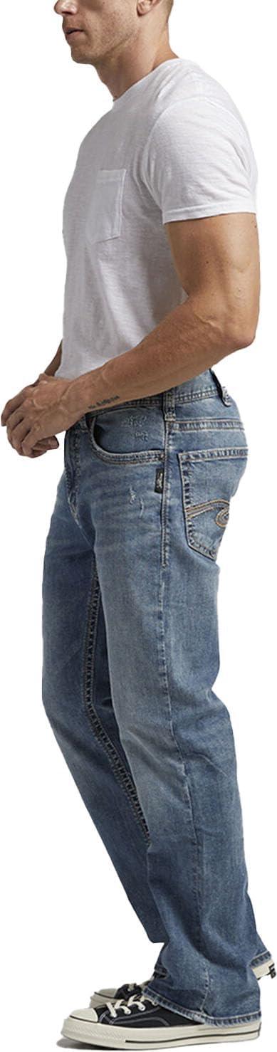 image:imageSilver Jeans Co Mens Craig Easy Fit Bootcut JeansLight Wash Ras180