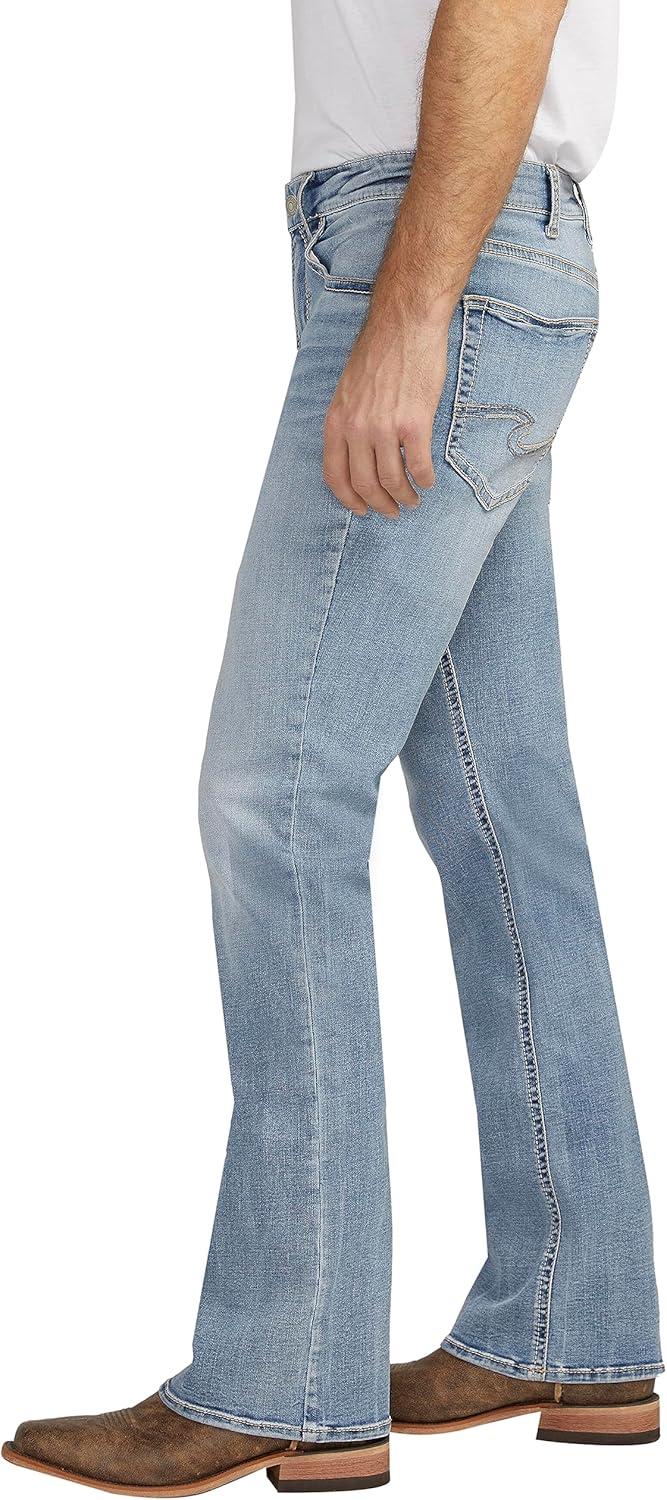 image:imageSilver Jeans Co Mens Craig Easy Fit Bootcut JeansMed Wash Ecf292