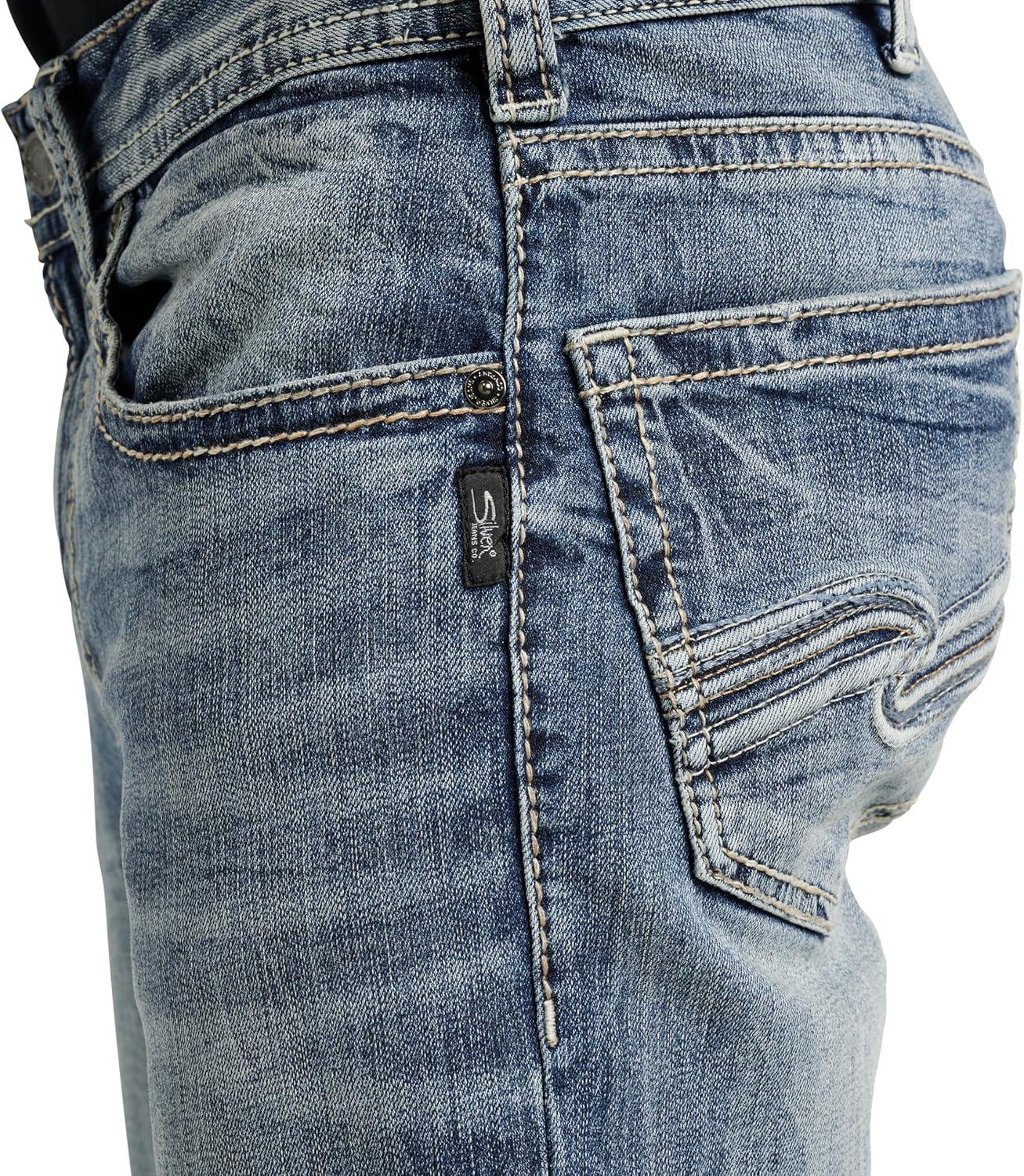image:imageSilver Jeans Co Mens Craig Easy Fit Bootcut JeansMedium Indigo Lds260