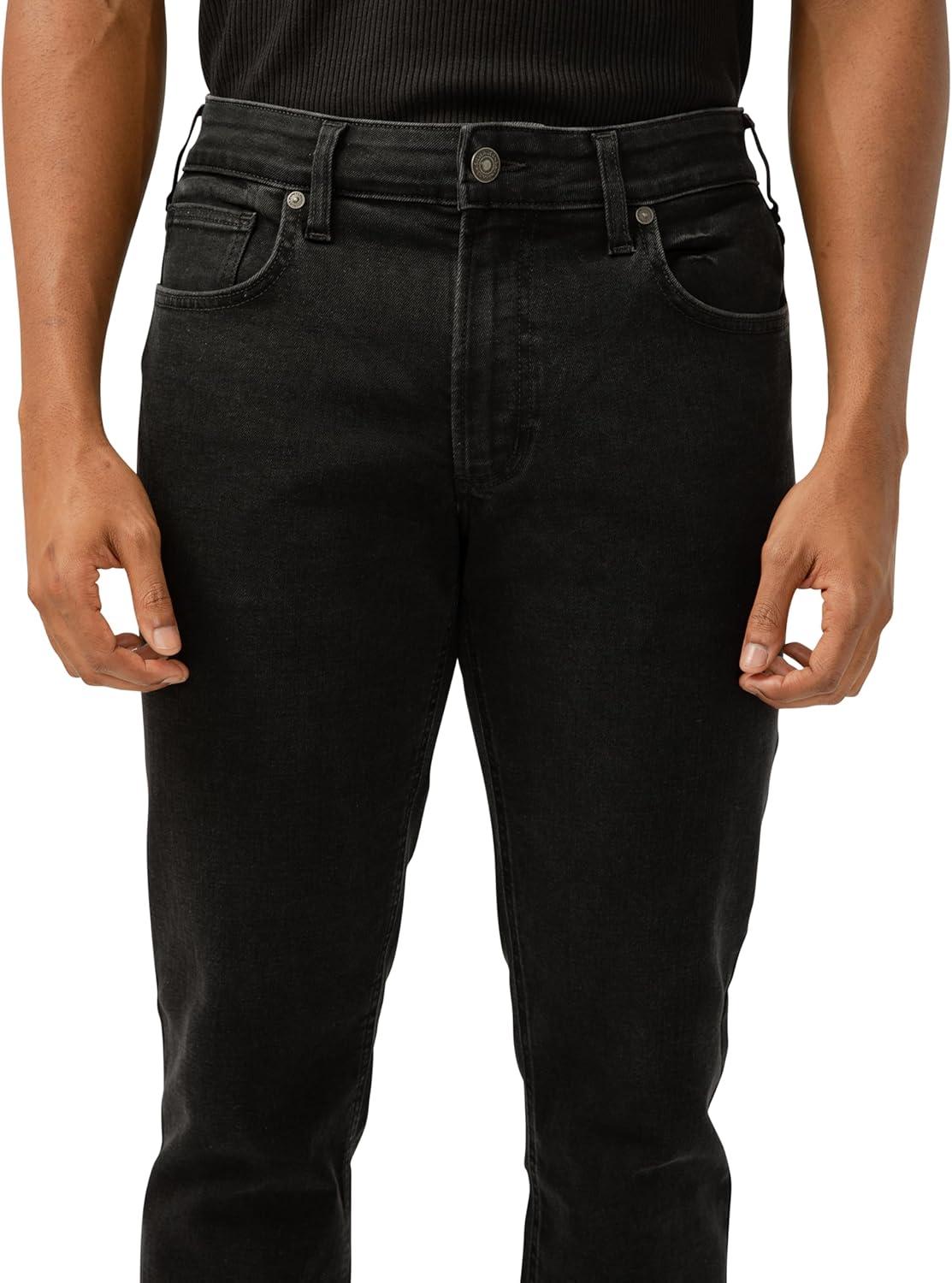 image:imageSilver Jeans Co Mens Eddie Athletic Fit Tapered Leg JeansBlack