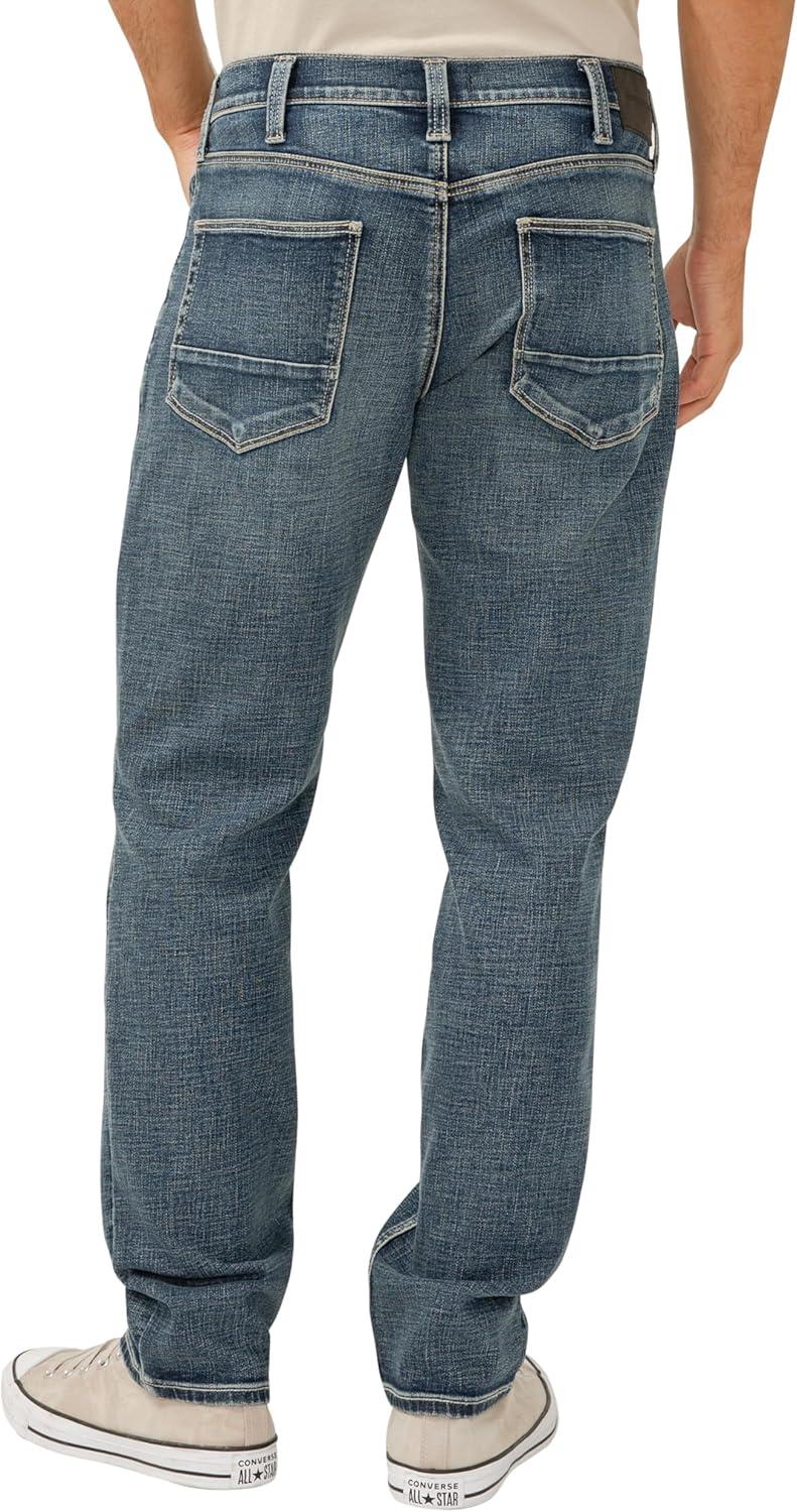 image:imageSilver Jeans Co Mens Eddie Athletic Fit Tapered Leg JeansLuxe Heritage Dark Indigo