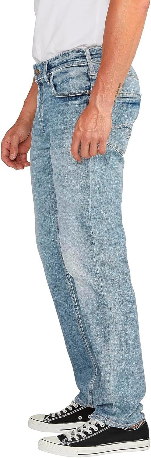 image:imageSilver Jeans Co Mens Eddie Athletic Fit Tapered Leg JeansMed Wash Eae236