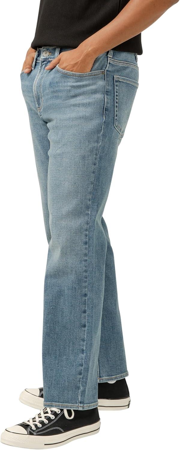 image:imageSilver Jeans Co Mens Gordie Relaxed Fit Straight Leg JeansMed Wash