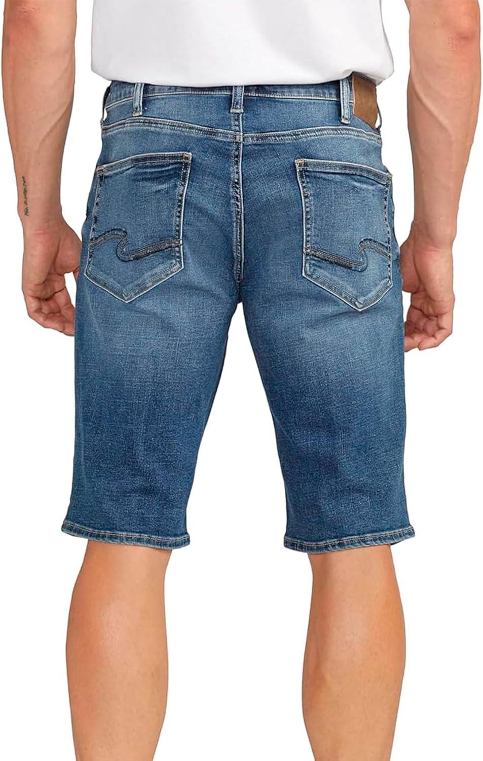 image:imageSilver Jeans Co Mens Grayson Classic Fit ShortDark Wash Ccg303