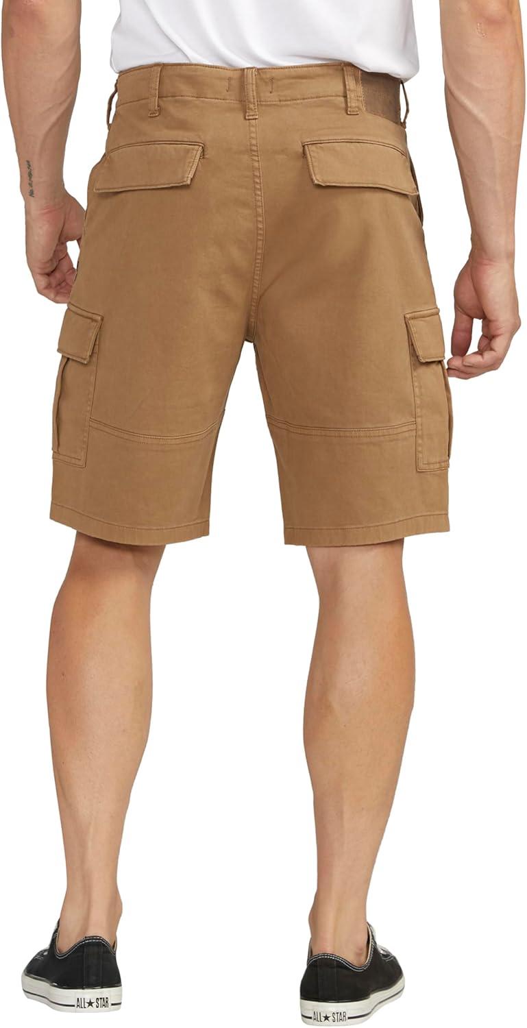image:imageSilver Jeans Co Mens Khaki Cargo ShortsDesert