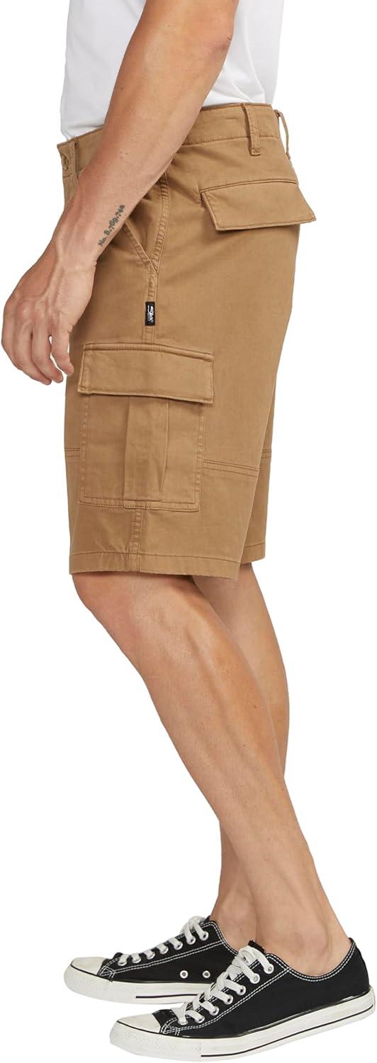 image:imageSilver Jeans Co Mens Khaki Cargo ShortsDesert
