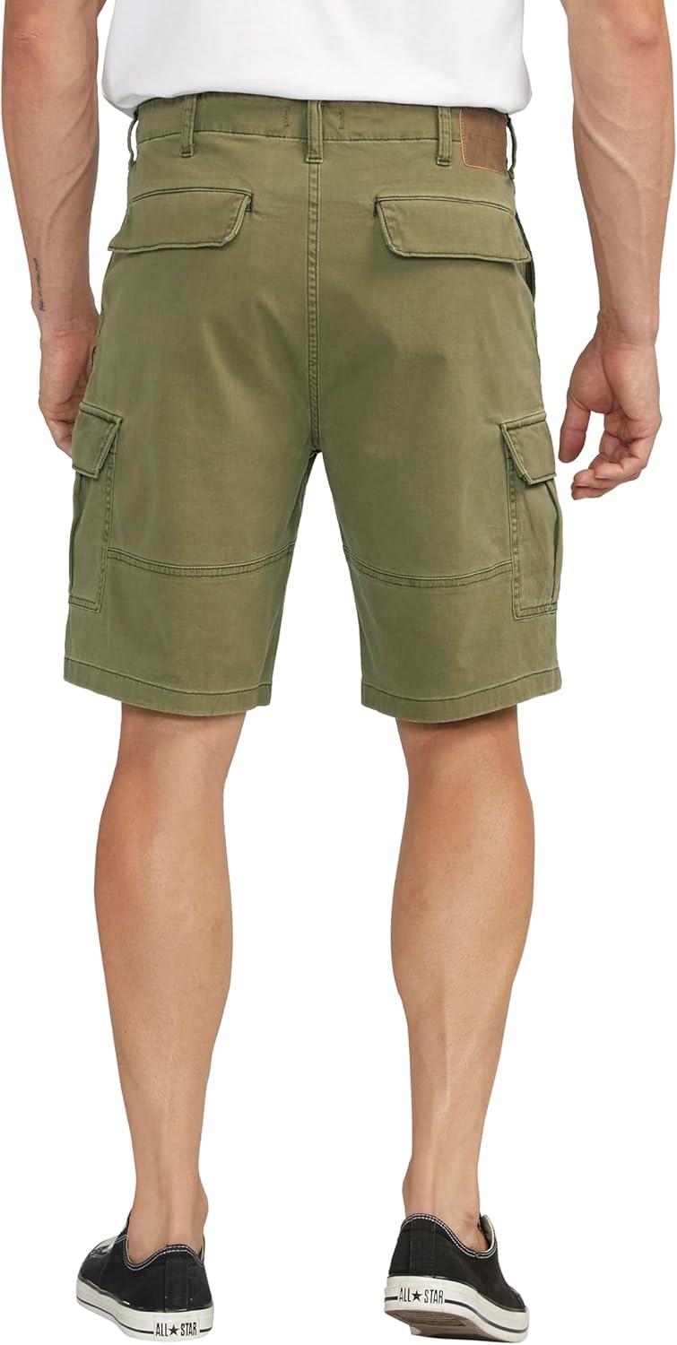image:imageSilver Jeans Co Mens Khaki Cargo ShortsOlive