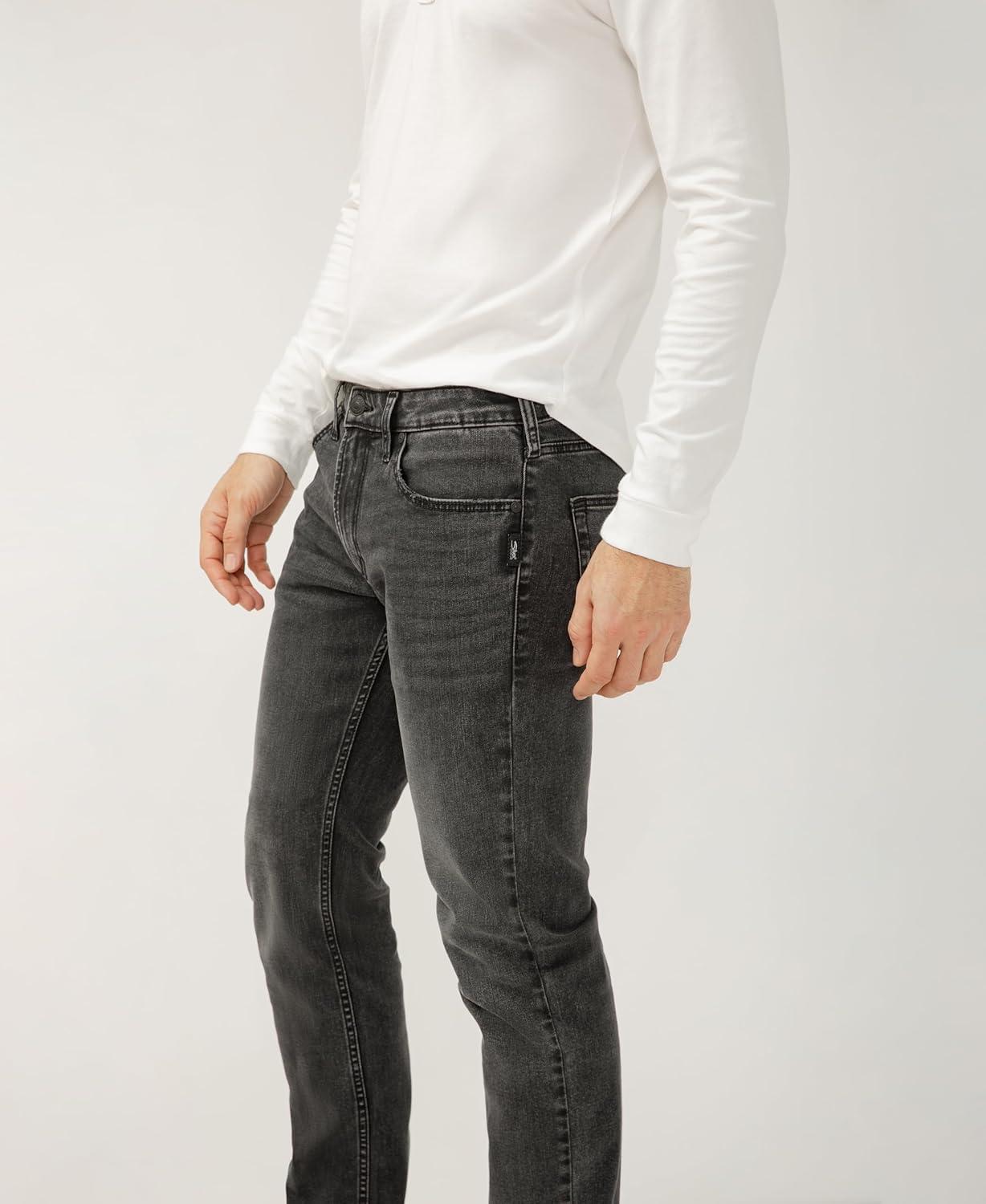 image:imageSilver Jeans Co Mens Konrad Slim Fit Slim Leg Luxe Heritage JeansDunes Blue