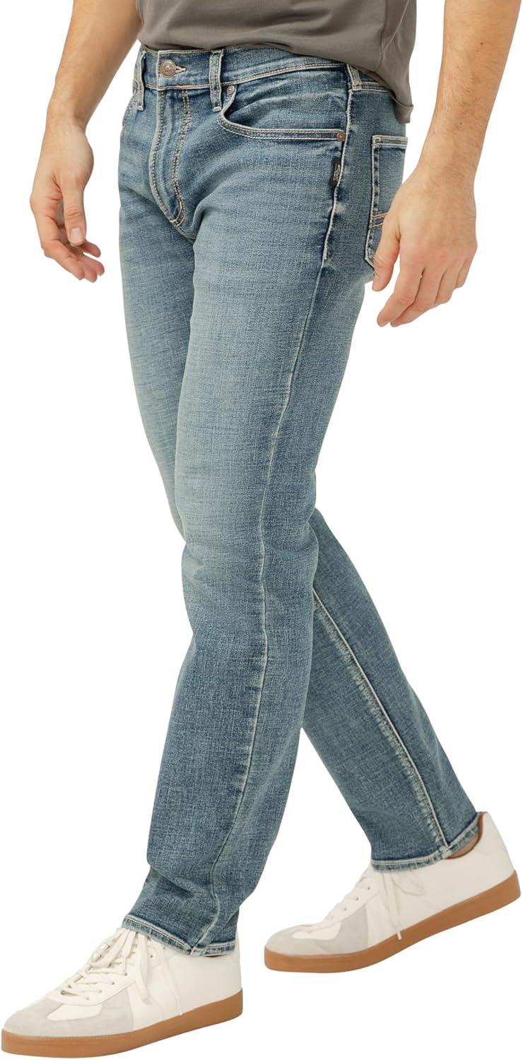 image:imageSilver Jeans Co Mens Konrad Slim Fit Slim Leg Luxe Heritage JeansErie