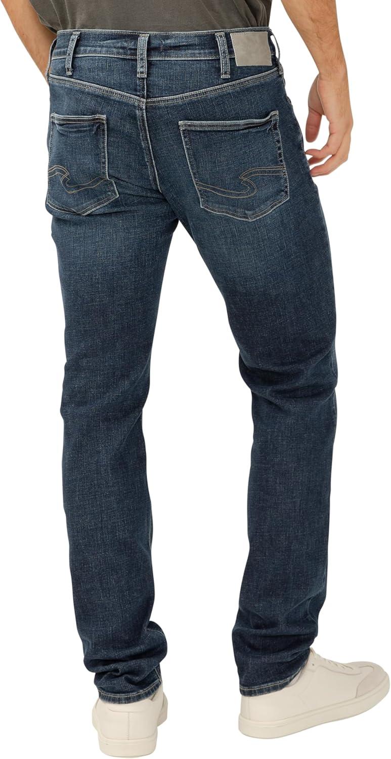 image:imageSilver Jeans Co Mens Konrad Slim Fit Slim Leg Luxe Heritage JeansLuxe Heritage Folsom
