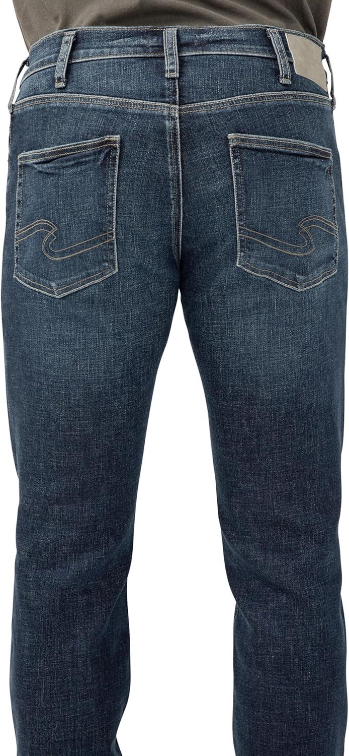 image:imageSilver Jeans Co Mens Konrad Slim Fit Slim Leg Luxe Heritage JeansLuxe Heritage Folsom