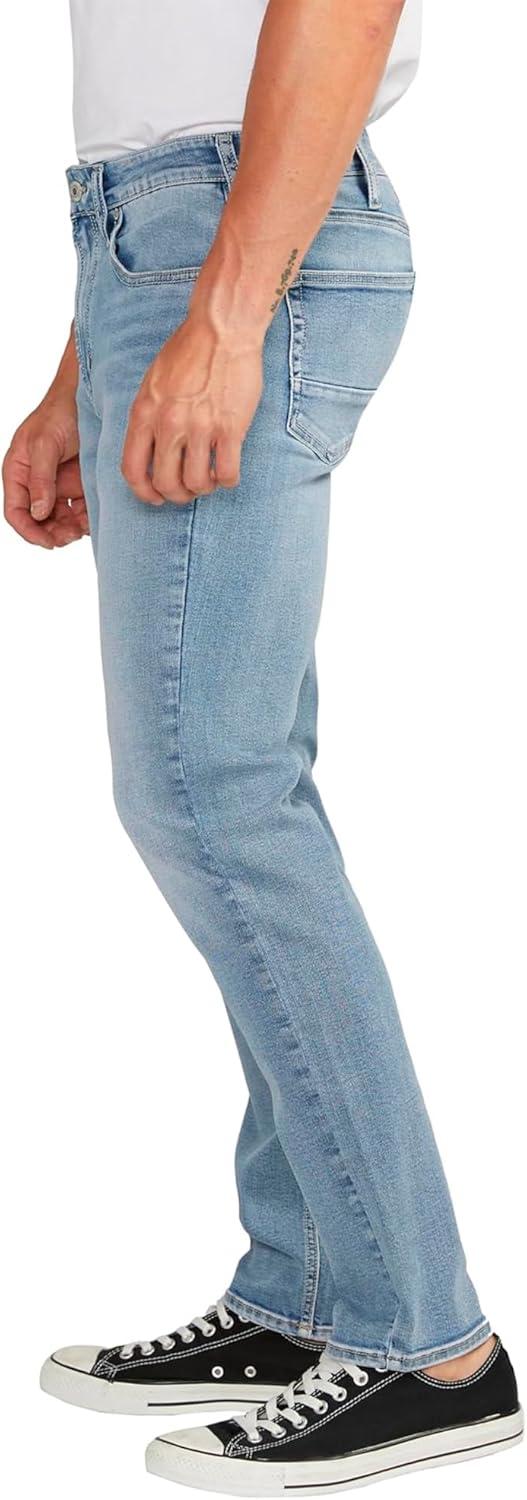 image:imageSilver Jeans Co Mens Konrad Slim Fit Slim Leg Luxe Heritage JeansMed Wash Fcb210