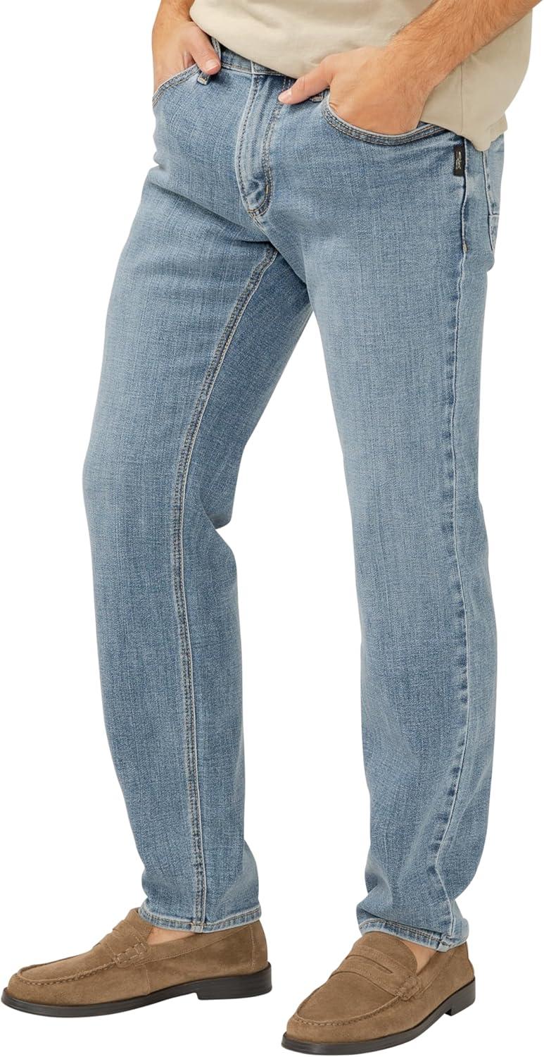 image:imageSilver Jeans Co Mens Konrad Slim Fit Slim Leg Luxe Heritage JeansSka