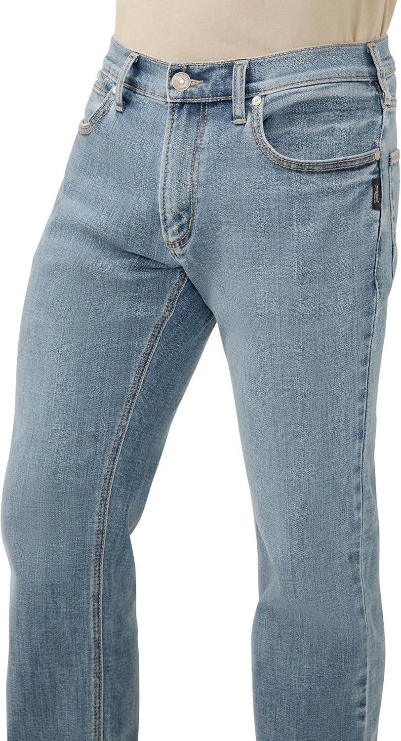 image:imageSilver Jeans Co Mens Konrad Slim Fit Slim Leg Luxe Heritage JeansSka