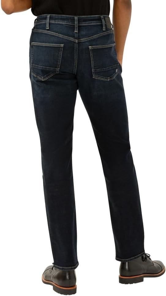 image:imageSilver Jeans Co Mens Machray Athletic Fit Straight Leg JeansDark Indigo