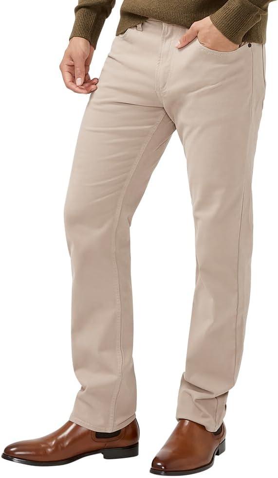 image:imageSilver Jeans Co Mens Machray Athletic Fit Straight Leg JeansKhaki