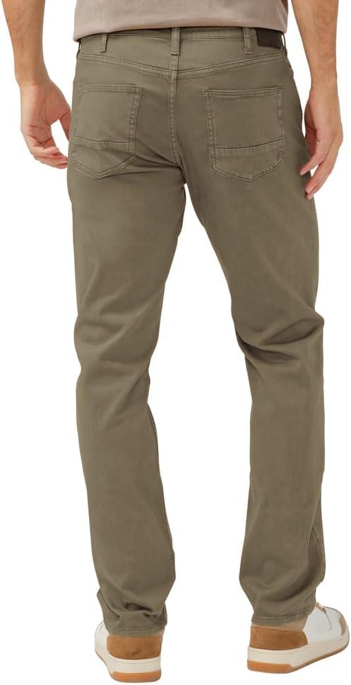 image:imageSilver Jeans Co Mens Machray Athletic Fit Straight Leg JeansOlive