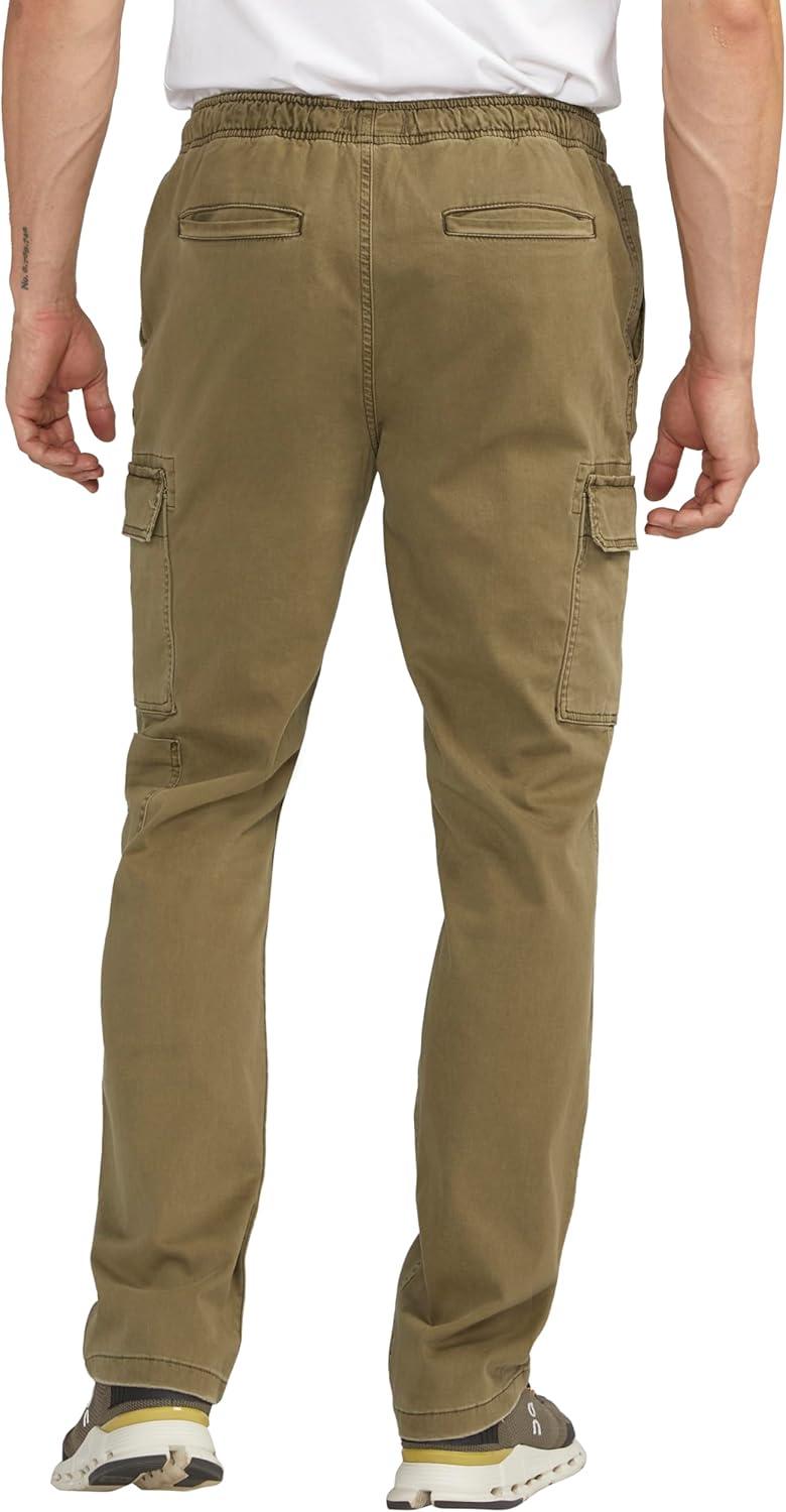 image:imageSilver Jeans Co Mens Pullon Cargo Essential Twill PantOlive