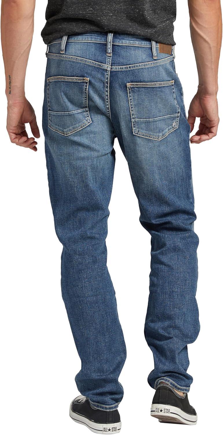 image:imageSilver Jeans Co Mens Risto Athletic Fit Skinny Leg JeansIndigo