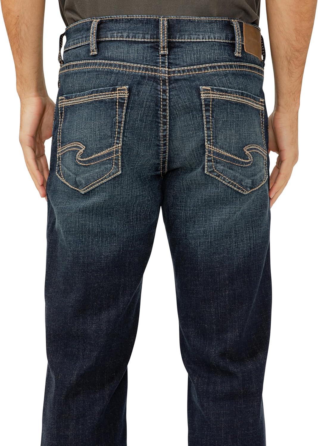 image:imageSilver Jeans Co Mens Zac Relaxed Fit Straight Leg Jean LegacyClassical