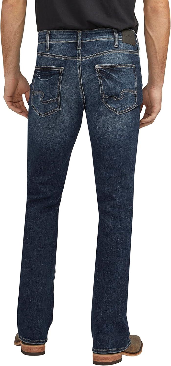 image:imageSilver Jeans Co Mens Zac Relaxed Fit Straight Leg Jean LegacyDark Wash Eae314