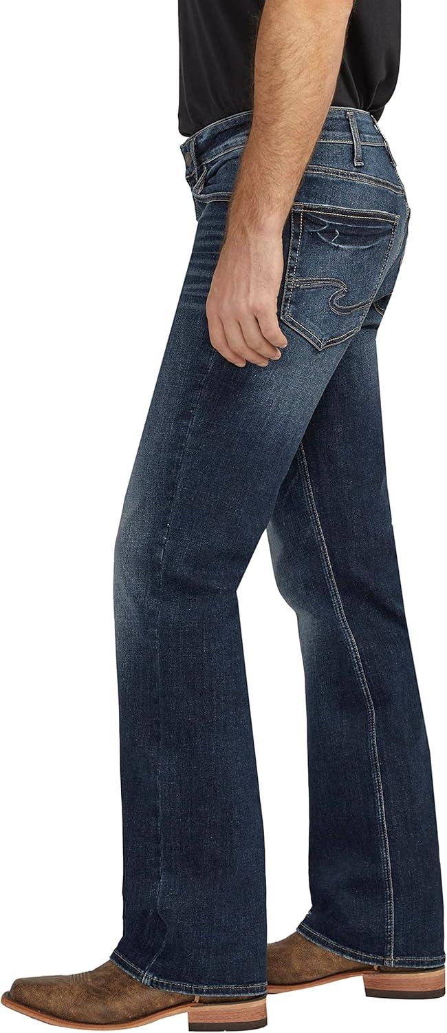 image:imageSilver Jeans Co Mens Zac Relaxed Fit Straight Leg Jean LegacyDark Wash Eae314